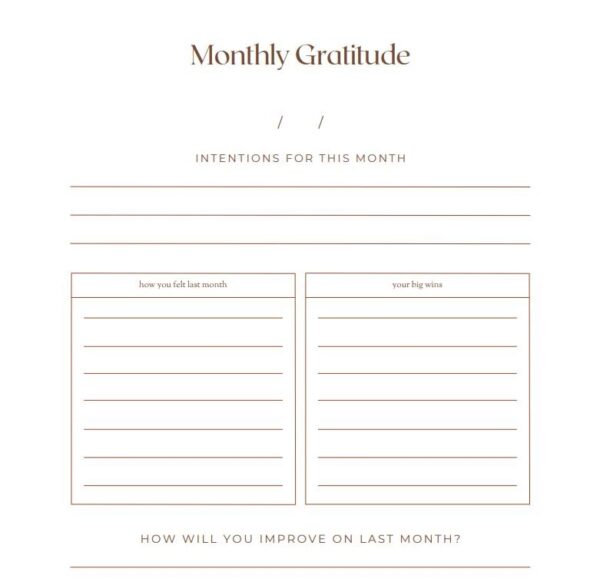 Digital Boho Gratitude Journal - Image 4